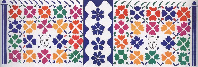 Large-scale map Group, Henri Matisse